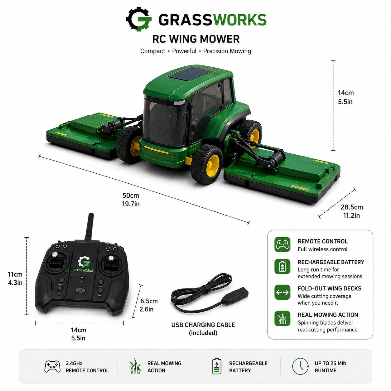 Grassworks - GX620 TwinCut