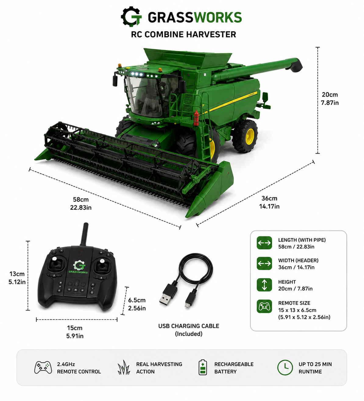 Grassworks - Harvest G80